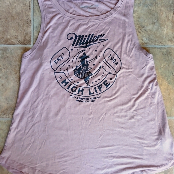 High Life Pink Tank Top - Picture 2 of 2